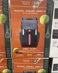［Sam’s Club ］  Delsey雙肩背包  ～大容量，可放15寸平板電腦 ～雙側拉鏈，大開口設計方便收納 ～加厚肩帶，柔軟舒適。                               