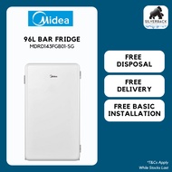 Midea MDRD143FGB01-SG Solo Bar Fridge, 93L