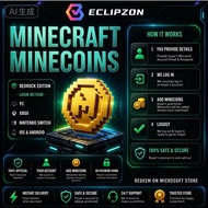 Minecraft Minecoin Bedrock Edition - Android iOS PC XBOX Games Microsoft