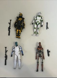 星球大戰 Star Wars Arc Trooper (BattleFront), Vintage Clone Trooper, Cad Bane Disguise, Battle Droid [Bl