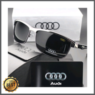 Kacamata Sunglasses Pria Original Audi Polarized Kualitas Premium - Hitam