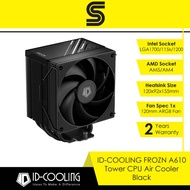 ID-COOLING FROZN A610 Tower CPU Cooler Black - (LGA1700/1200/115X/AM4/AM5)