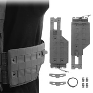 Tactical LV-119/LV-120 vest Plate Carrier Buckle Kit Quick Release Hunting Vest MOLLE Belt Girdle Ad