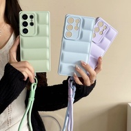 Small Rope Case Samsung Galaxy S26 Ultra S25 Ultra S24FE S24 Ultra S23 Ultra Plus + S22Ultra A56 A55