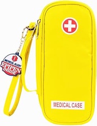 EpiPen Medical Carrying Case Insulated, Travel Medication Organizer Bag Emergency Medical Pouch, Fit