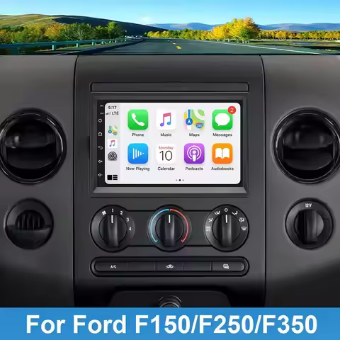 Android 13 7Inch IPS Touch Screen Car Stereo Radio 2 Din Car Stereo GPS/WiFi/BT Navigation For F150/