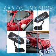 Craft Square Carbon Fiber Side Mirror with Blue Mirror Honda Jazz GK GD Civiv FD FB Bezza