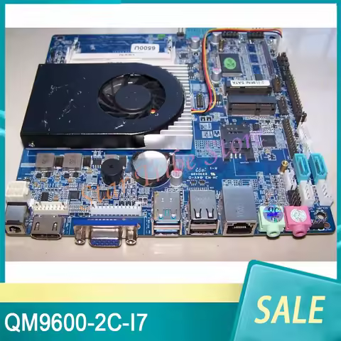 MINI-ITX Industrial Control Motherboard QM9600-2C-I7 QM9600-2C I7 6500U Works Perfectly