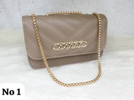 SM WOMEN FASHION BAG / SOLID COLOUR / SHOULDER & CROSSBODY HANDBAG / HIGH QUALITY / READY STOCK / SA
