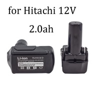 ☸✖♕1pcs Battery for Hitachi 12V 2.0Ah Power Tools 18650 Battery for Hitachi 12V Battery WR12DMR EB12