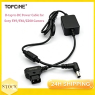 D-tap to DC Power Cable for Sony FX9/FX6/Z200 Camera, Right Angle DC to D-tap 19.5V Regulated Output