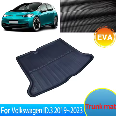 Car For Volkswagen VW ID.3 ID3 ID 3 2019 2020 2021 2022 2023 Accessories Rear Trunk Mat Auto Waterpr