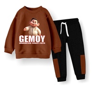 Joger Anak Unisex Terbaru Pariasi Warna Warni Gambar Gemoy  Baju Setelan Sweater Usia 1-7 Tahun