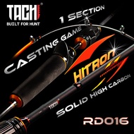 Joran TACHI Hitron 1piece Solid Carbon 6-14lb Casting Fast Action Singlehand Medium Light High Carbo
