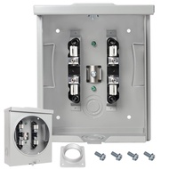 100A, 4 Jaw Electric Meter Box, with Meter Socket Hub, Stable and Reliable Current Transmission, NEM