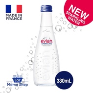 Evian Sparkling Carbonated Natural Mineral Water 330ML (Laz Mama Shop)