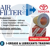 TOYOTA HIACE IV/KDH200/KDH202 VANS AIR FILTER (17801-30050)