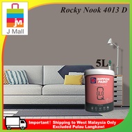 Nippon Paint Interior Q-Glo Rocky Nook 4013 D - 5L