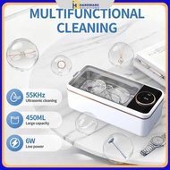 Ultrasonic Cleaner 55kHz 450ml Jewelry Eyeglass Cleaner - MJ-50