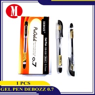 Debozz Gel Pen 0.7 Black Pcs Deboz Pen/ PCS