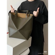 Loeway LOEWE Folding Bag puzzle flod tote Geometric Bag LOEWE * Wei Influencer Classic tote Bag