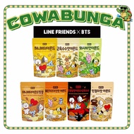 [LINE FRIENDS x BTS] BT21 Korean Flavored Almonds 180g 7 Flavors
