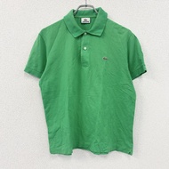 LACOSTE短袖 polo 衫，綠色，4 碼，古著。