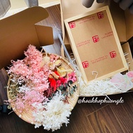 SET OF MATERIALS FOR DIY DRIED FLOWER PAINTINGS MEANINGFUL GIFTS