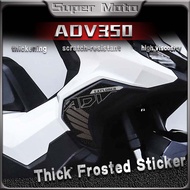 hondaMotorcycle Scooter Side Car Head Sticker Thick Frosted Protection Decals Anti-Scratch Waterproo