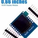 Oled D1 mini wemos 66 66 inch display shiedl Module 12c IIc 64x4