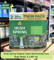 นำเข้า🇺🇸 ขนาดJumbo 32 ออนซ์ Irish Spring Body Wash With Pump Original Clean 30 Ounce