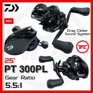 2025 2022 DAIWA PT 300 100 100L 100HL 150HL BK Baitcast Reel BC Casting Jigging 22’ PT300 25’ PT100 