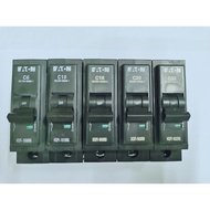 EATON 6A 10A 16A 20A 30A 1 POLE PLUG IN MCB (MINIATURE CIRCUIT BREAKER)