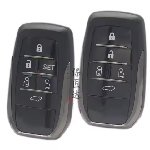 Baojiangdd car key fit for Toyota Alphard Vellfire lm350 smart remote car key Shell