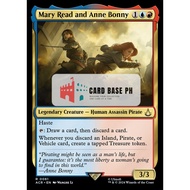 Mary Read and Anne Bonny - Magic the Gathering Trading Card