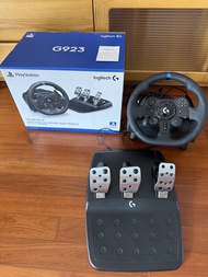 Logitech G923 賽車軚盤連腳踏(支援PC/PS4/PS5)