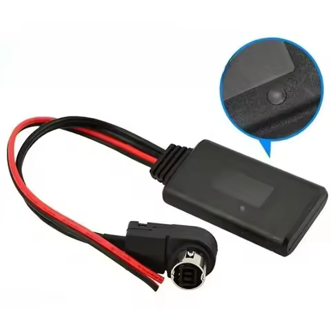 For Alpine KCA-121B AI-NET CDA-9857 CDA-9886 CDA-117 JVC KS-U58 PD100 U57 U29 New for Bluetooth Auxi