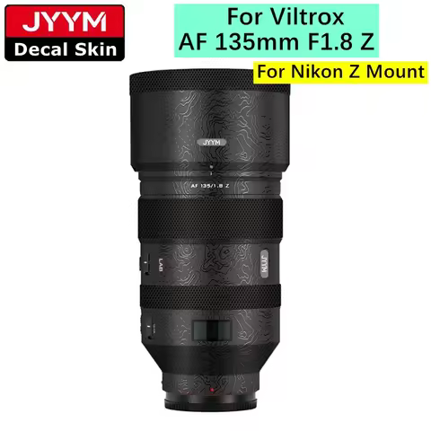 Sticker For Viltrox AF 135mm F1.8 Z Camera Decal Skin Vinyl Wrap Protective Film Coat For Nikon Z Mo