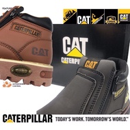Premium Quality CAT Caterpillar Safety Boot Kasut Safety Caterpillar Steel Toe Cap Midsole Tahan Lama Safety Shoes