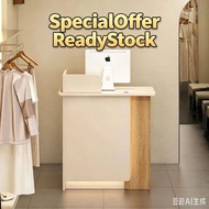 New model Cashier counter clothing store small cashier counter front desk reception counter kaunter 