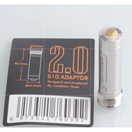 Ambition 2.0 510 Adapter Connector - Boro