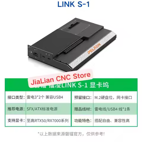 New for PELADN LINK S-1 Thunderbolt 3/4 USB-C Docking Station, 12-in-1 Triple Display HDMI/DP 4K, fo
