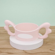 Silicone Baby Bottle Handle For Baby Holding A Lovely Pink Bottle