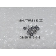 MINIATURE BEARING 683 ZZ 3X7X3