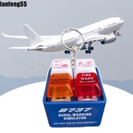 LANFENG EGPWS Warning Simulator, 737 Airbus Sound Effects Pilot Keychain, Portable Highly Simulated 