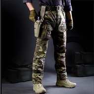 C cqb Spring Summer Outdoor MC All-Terrain Camouflage Tactical Pants Waterproof Comfortable Multi-Ba