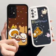 Case for Samsung Galaxy A13 A33 A32 A23 5G Silicone Case H-57 Cute Rilakkuma