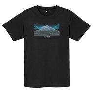 MONTBELL Wickron Tee (Bgeography) 中性快乾透氣 T-shirt - 黑色