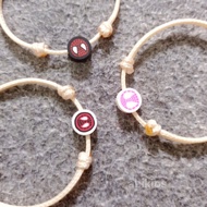 Spiderman Miles Gwen Bracelet White cream charm clay gl94 can be adjusted to size