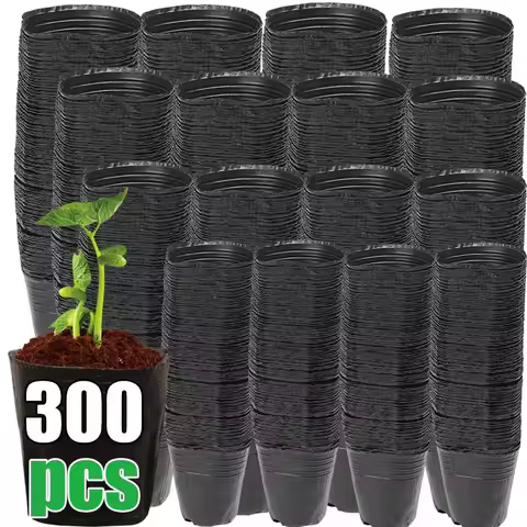 S/M/L/XL Black Seedling Nursery Pots Seed Starting Grow Bag Flower Plant Breathable Container Garden